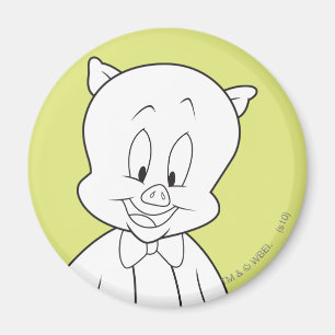 Porky Hello Friend Magnet