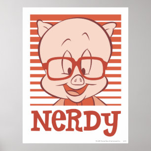Porky - Nerdy Poster