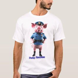 Porky Personas lustige Schweine T-Shirt