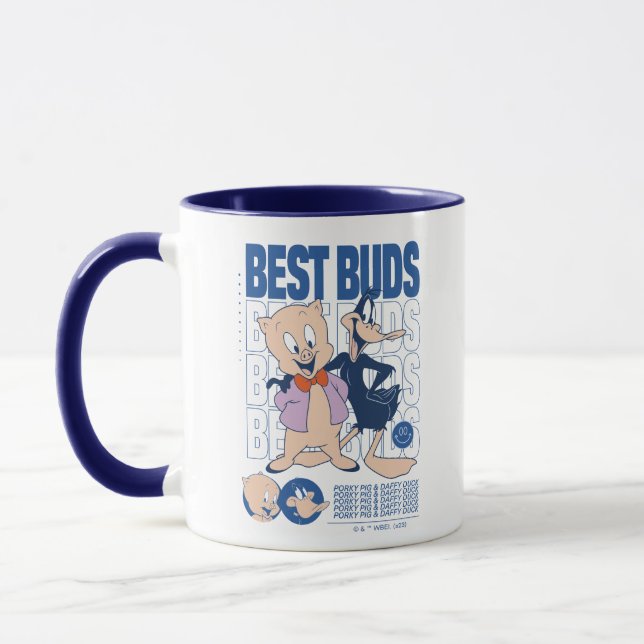 Porky Pig & DAFFY DUCK™ Best Buds Tasse (Links)