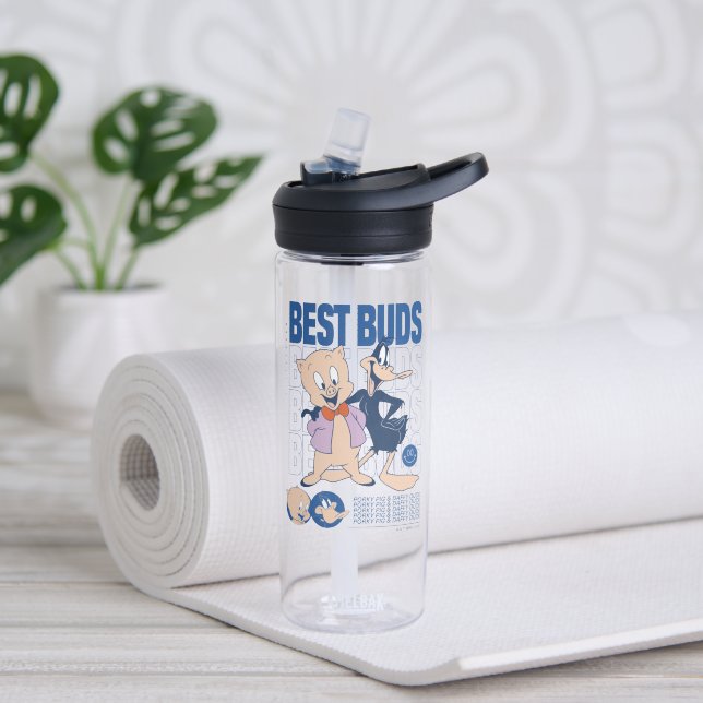 Porky Pig & DAFFY DUCK™ Best Buds Trinkflasche (Yoga)