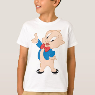 Porky Pig   Klassische Pose T-Shirt