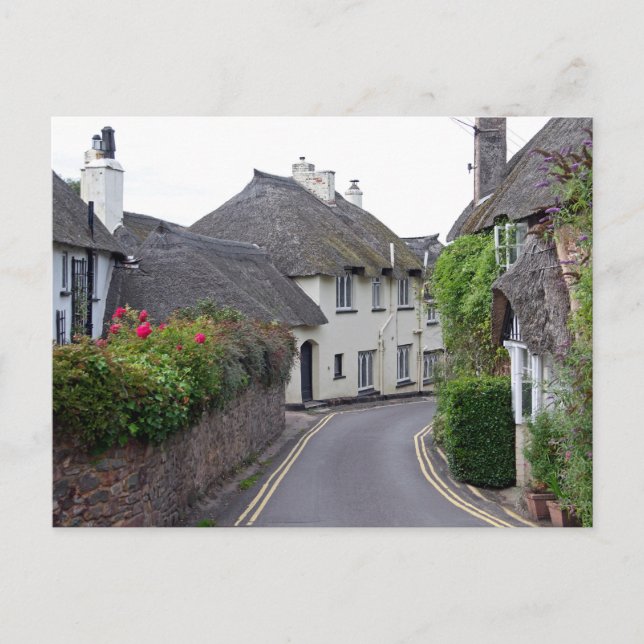 Porlock, Somerset Postkarte (Vorderseite)