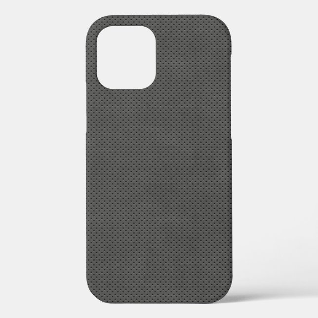 Porous Dark Metal Micro Muster Case-Mate iPhone Hülle (Rückseite)