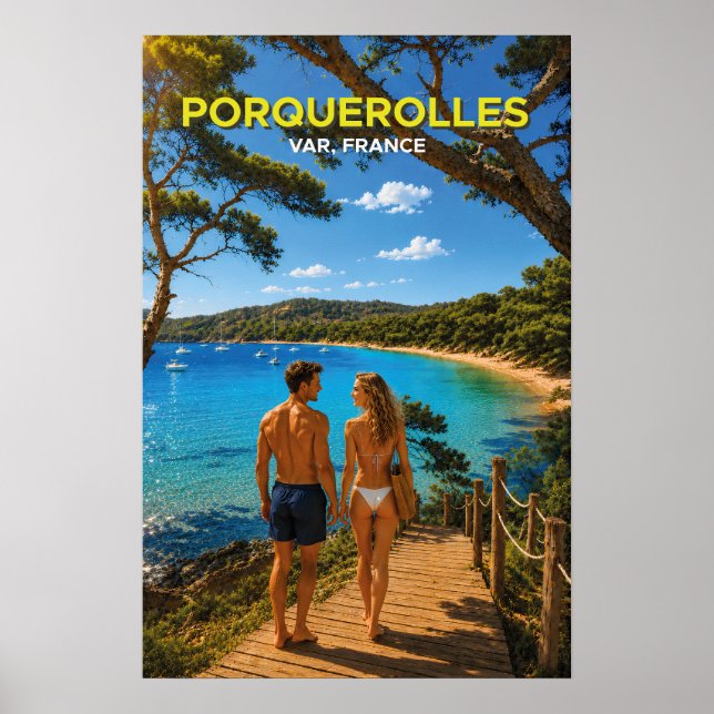 Porquerolles Poster (Vorne)