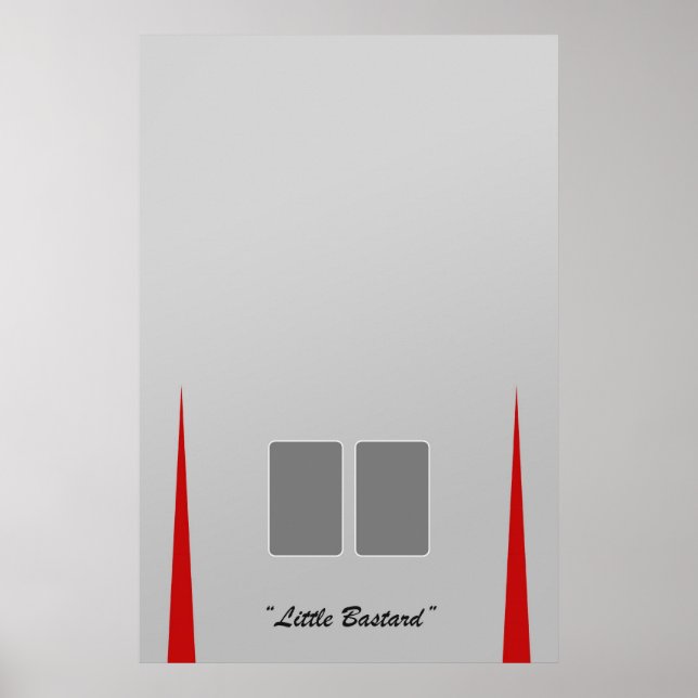 Porsche 550 Spyder Poster (Vorne)