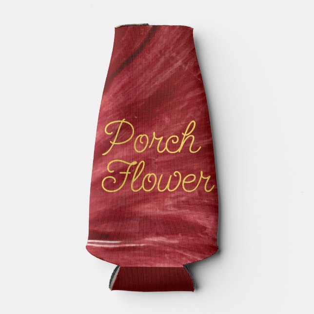 Porsche Blume / Original / Flaschenkühler (Vorderseite)