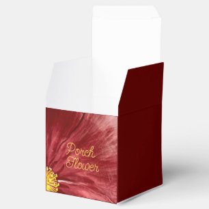 Porsche Blume / Original / Geschenkschachtel