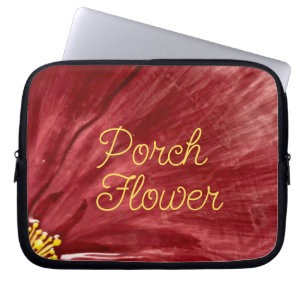 Porsche Blume / Original / Laptopschutzhülle