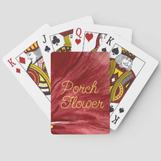 Porsche Blume / Original / Spielkarten