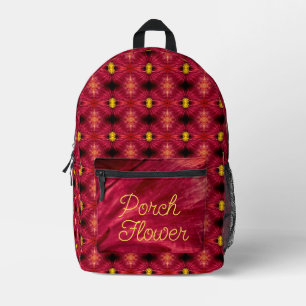 Porsche Blume / Recoleta / Spiegel / Bedruckter Rucksack