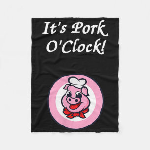 Porsche Oclock Grillen Shirt Barbecue Grill Smoker Fleecedecke