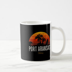 Port Aransas Tx Texas Beach Palms Ferien Surf Su Kaffeetasse