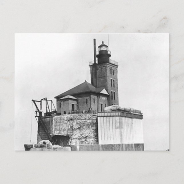 Port Austin Lighthouse Postkarte (Vorderseite)
