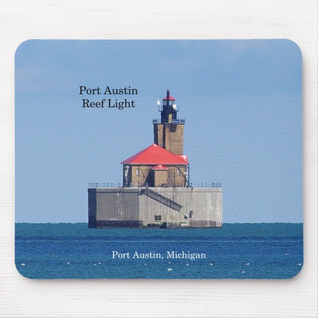 Port Austin Reef Light Mousepad (Vorne)