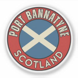 Port Bannatyne, Schottland Aufkleber
