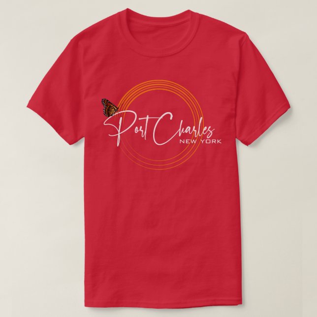 Port Charles NY vom General Hospital T-Shirt (Design vorne)