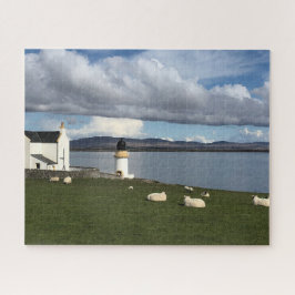 Port Charlotte Lighthouse, Isle of Islay, Schottla
