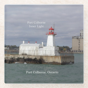 Port Colborne Inner Light Glass Untersetzer