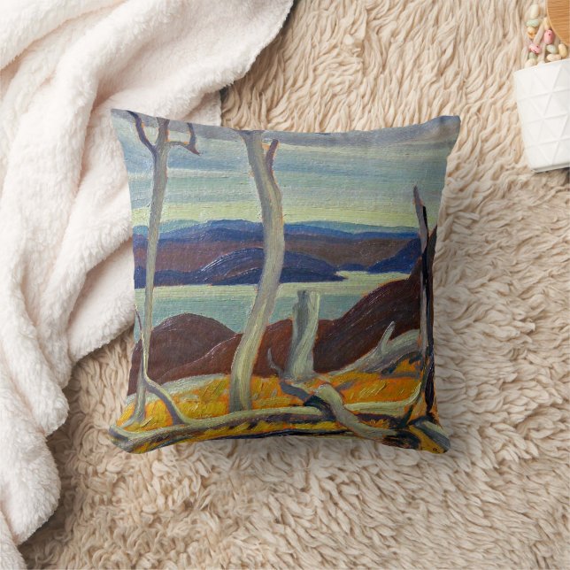 Port Coldwell Bay | Franklin Carmichael | Kissen (Decke)