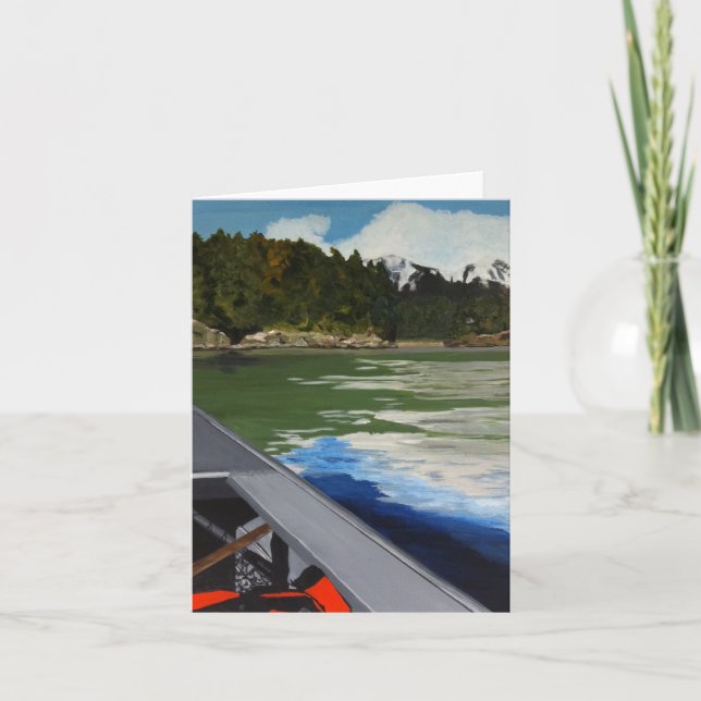 Port d'Amalga de cartes de bateau de l'Alaska (Devant)