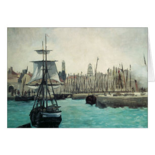 Port de Calais par Manet, Impressionnisme Vintage 