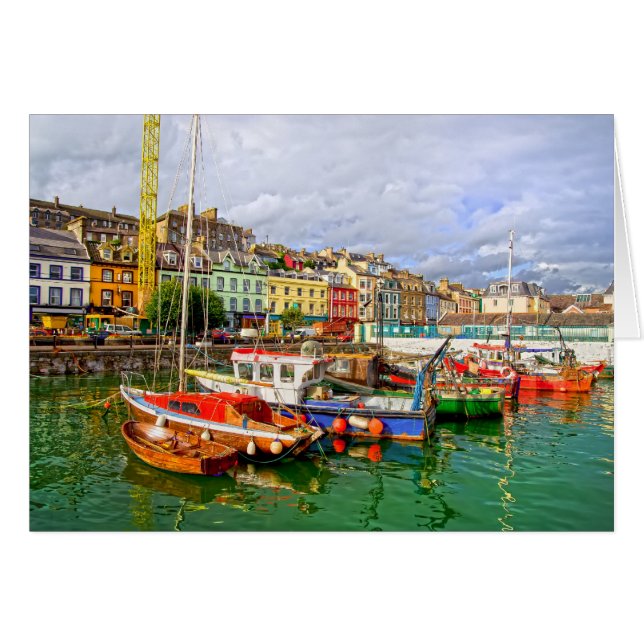 Port de Cobh en Irlande (Devant Horizontal)