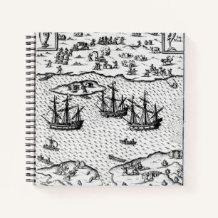 Port Desire   1626 (Gravieren) Notizbuch