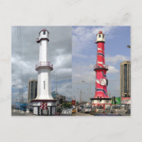 Port d'Espagne Phare, Carte postale Trinidad