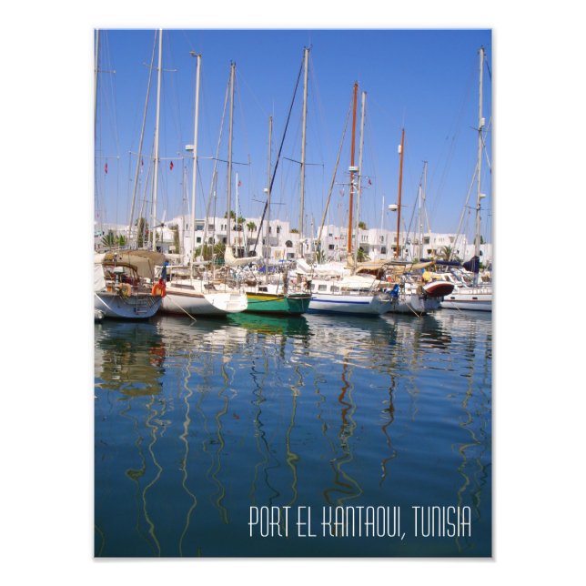 Port el Kantaoui Marina Boats Tunisie Photo (Devant)