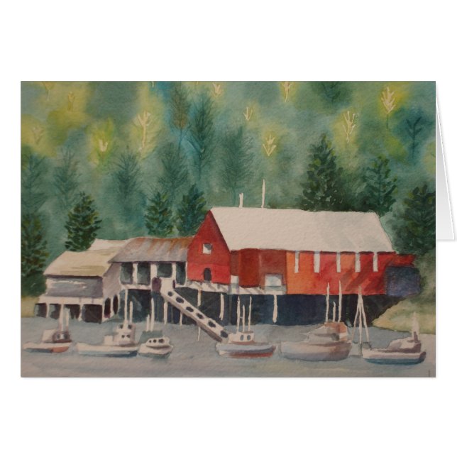 Port en Alaska (Devant horizontal)