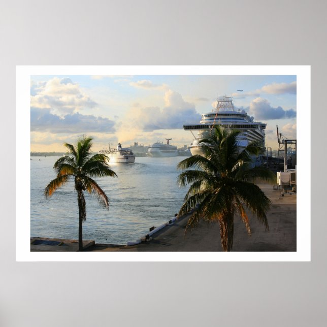 Port Everglades Poster (Vorne)