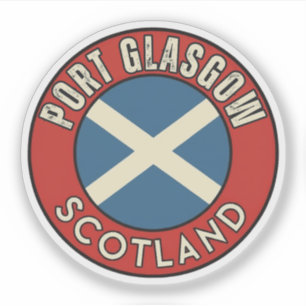 Port Glasgow, Schottland Aufkleber