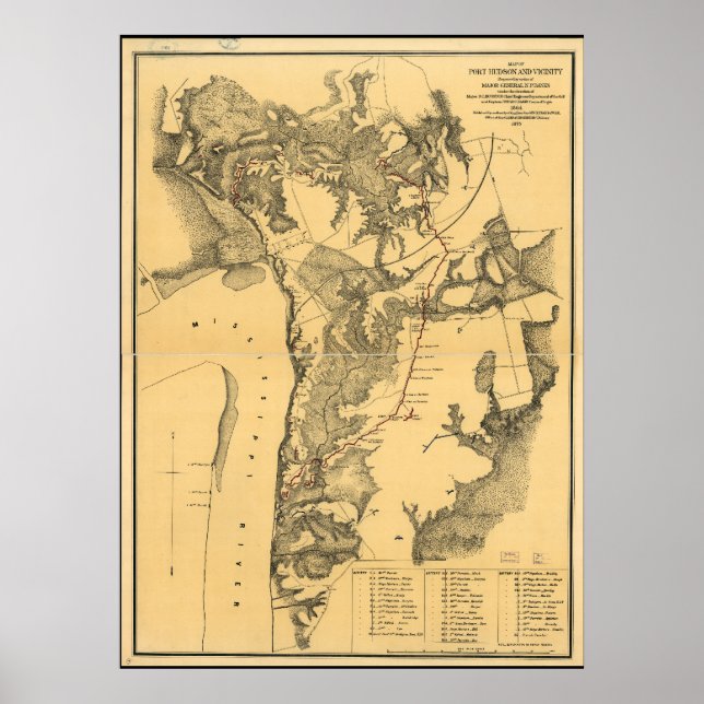 Port Hudson Poster (Vorne)