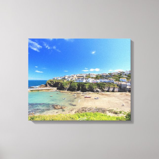 Port Isaac Leinwanddruck (Vorderseite)