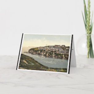 Port Isaac, Look N.E., Cornwall, England class Feiertagskarte