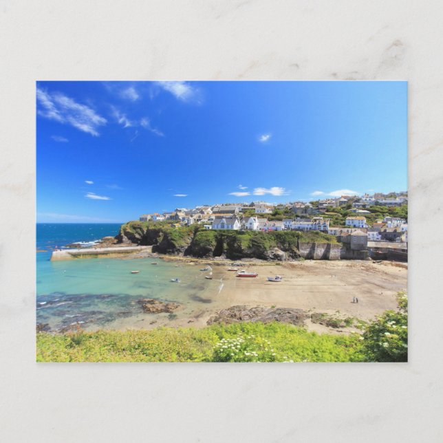 Port Isaac Postkarte (Vorderseite)