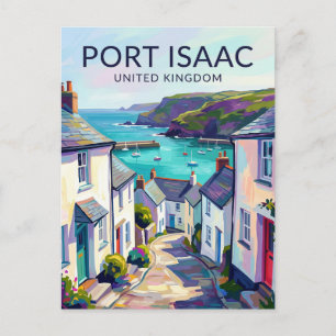 Port Isaac Vereinigtes Königreich Postkarte