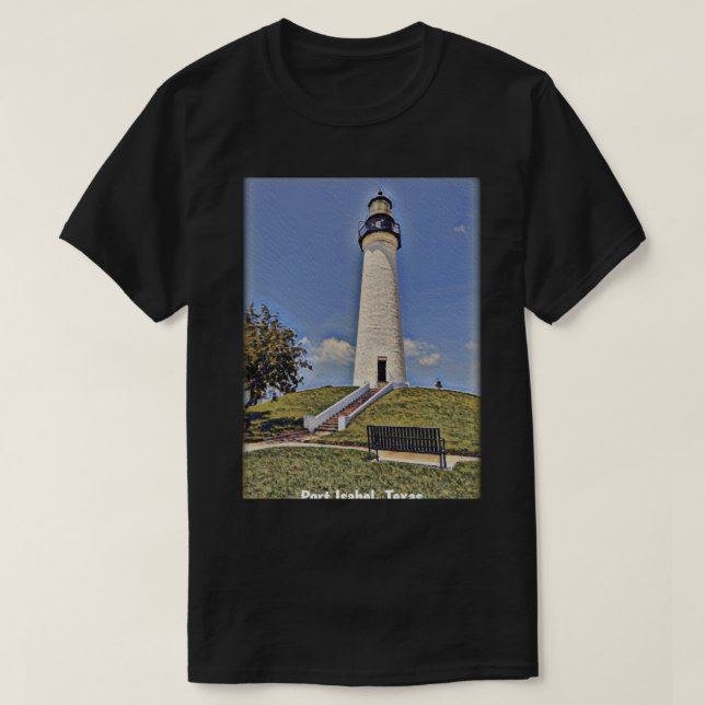 Port Isabel Lighthouse T-Shirt (Design vorne)