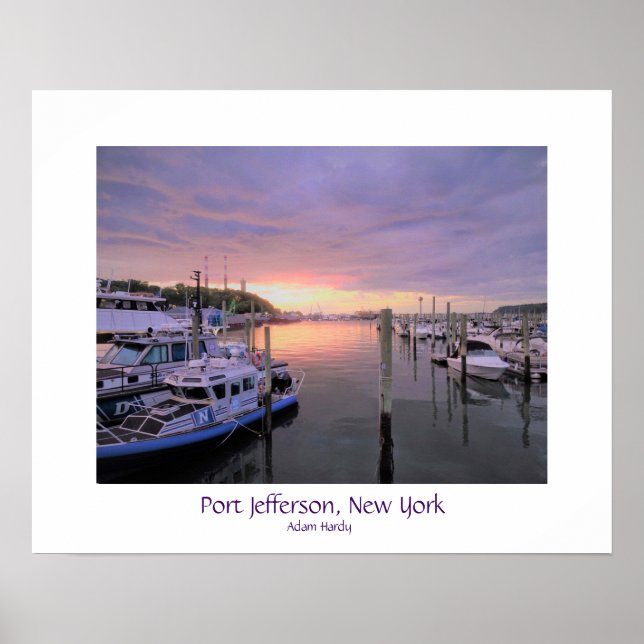 Port Jefferson NY Value Poster Paper (Matte) (Vorne)