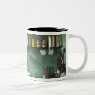 Port Lockroy-Station in der Antarktis Zweifarbige Tasse