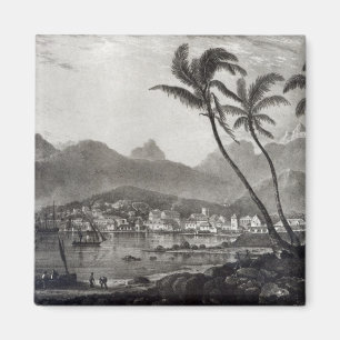 Port Louis "Ansichten in das Mauritius" vorbei Magnet