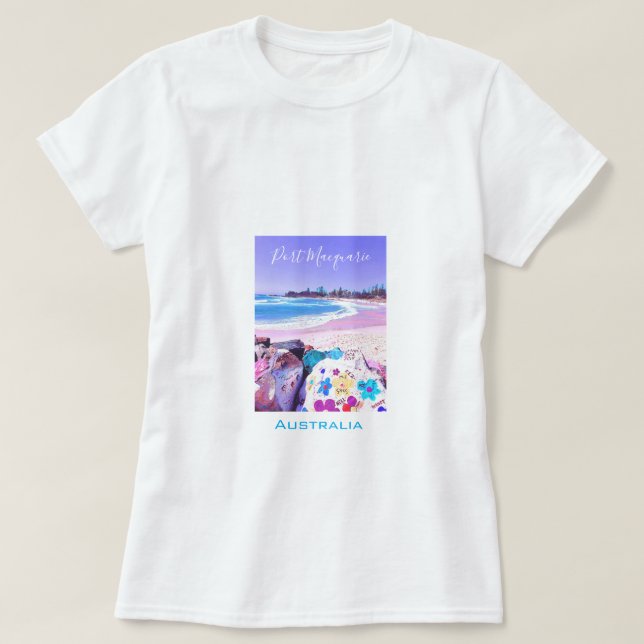 Port Macquarie NSW Australien T-Shirt (Design vorne)