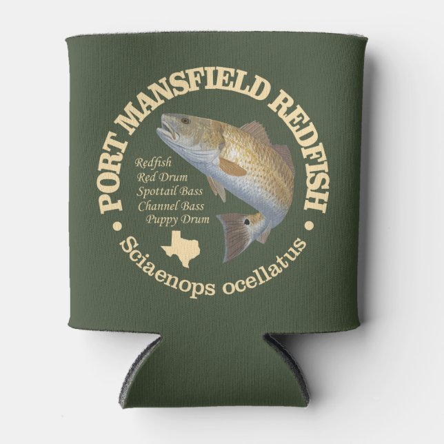 Port Mansfield (Rotbarsch) Dosenkühler (Vorderseite)