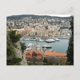 Port, Nice, Foto Ola Berglund Postkarte