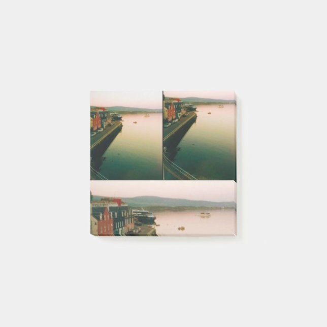 Port of Tobermory, Isle of Mull, Scotland Post-it Klebezettel (Vorderseite)