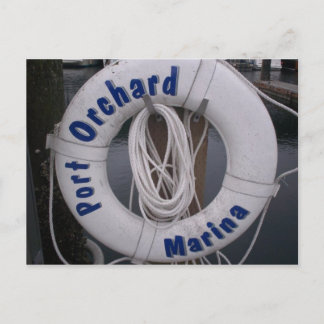 Port Orchard Marina Postcard Postkarte