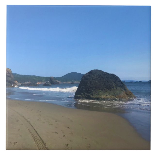 Port Orford, OR Fliese (Vorderseite)