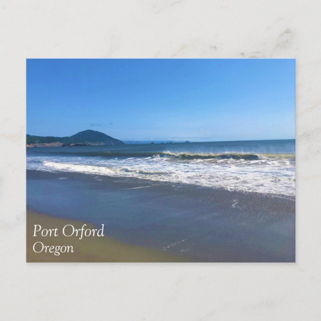 Port Orford, Postkarte (Vorderseite)