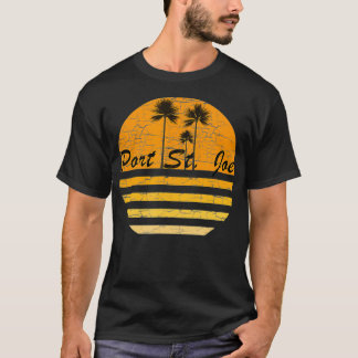 Port St Joe Vintag Retro 70er Throwback Surf T-Shirt